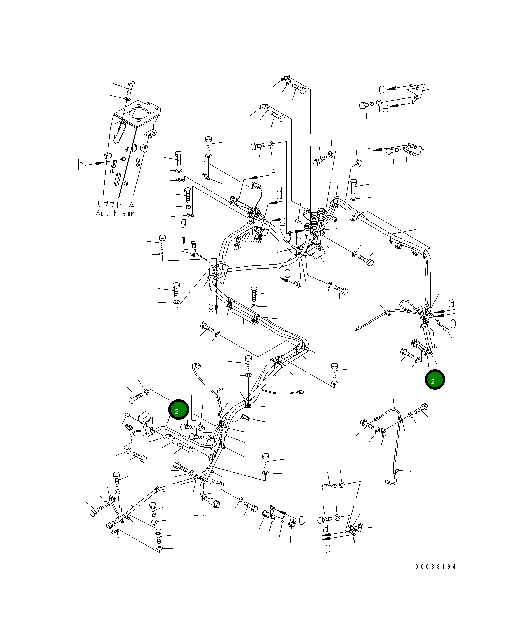 Жгут проводов 56E-06-27430 Komatsu