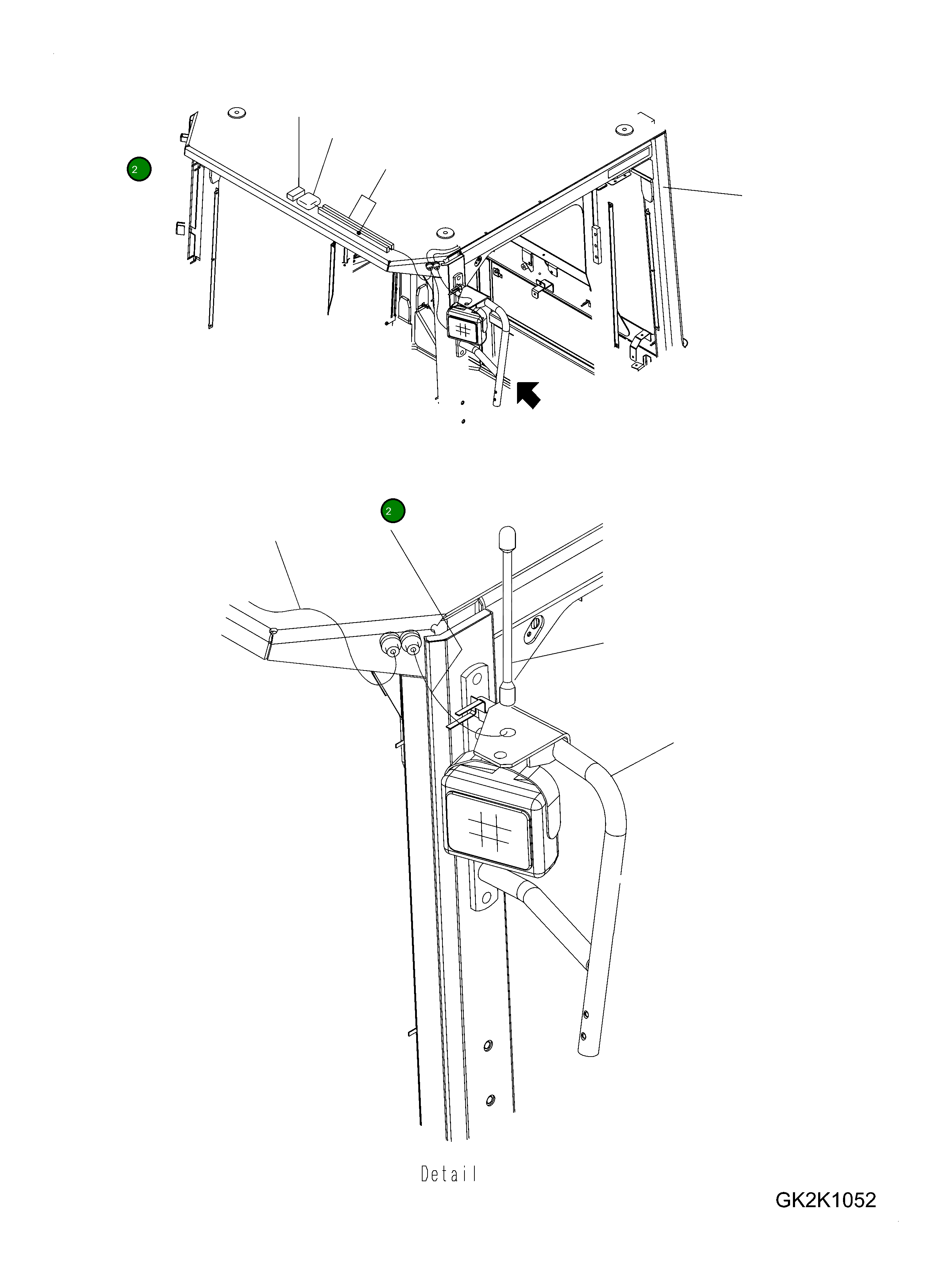 Кабель 7826-20-9310 Komatsu