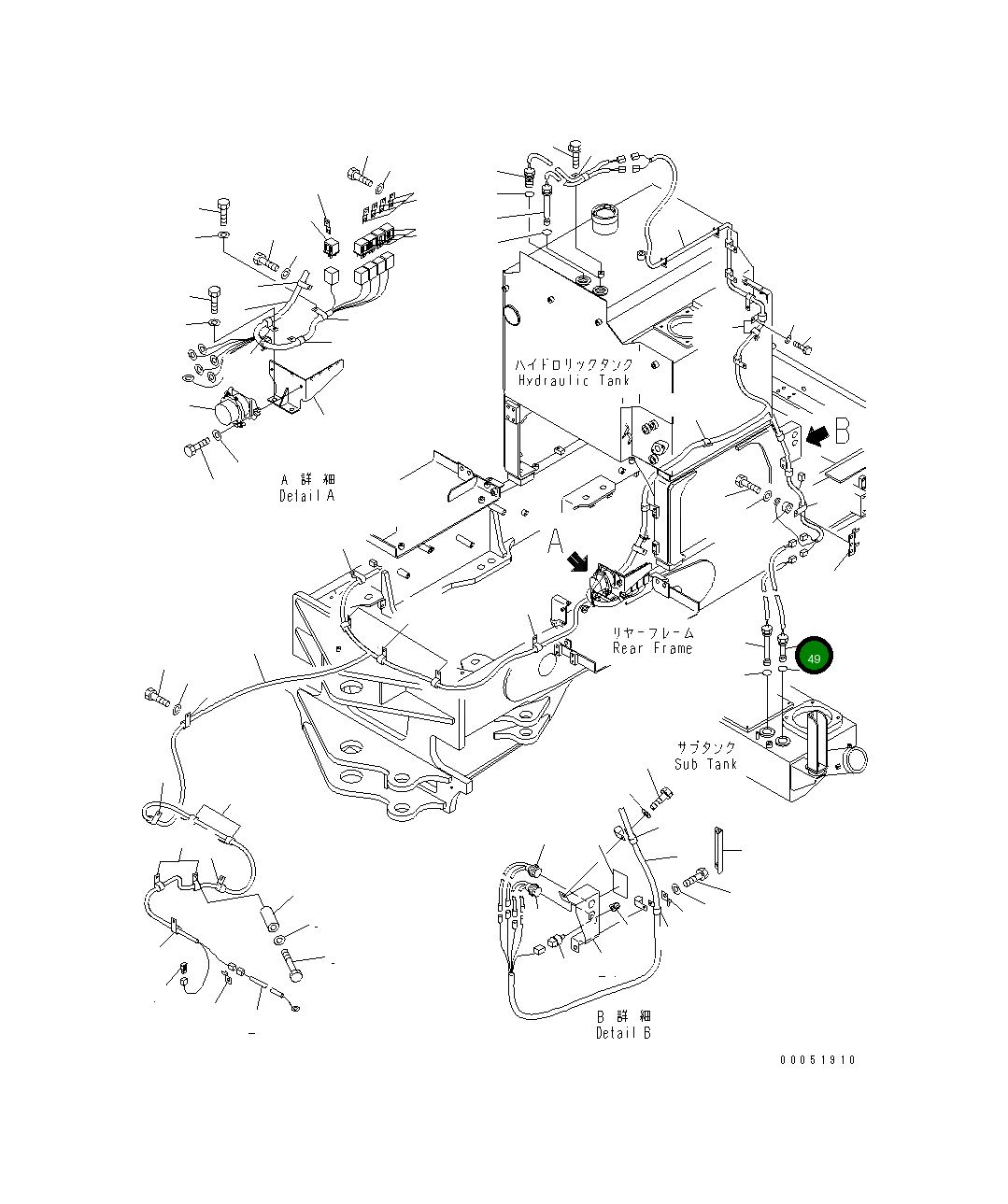 Датчик 23A-06-31120 Komatsu