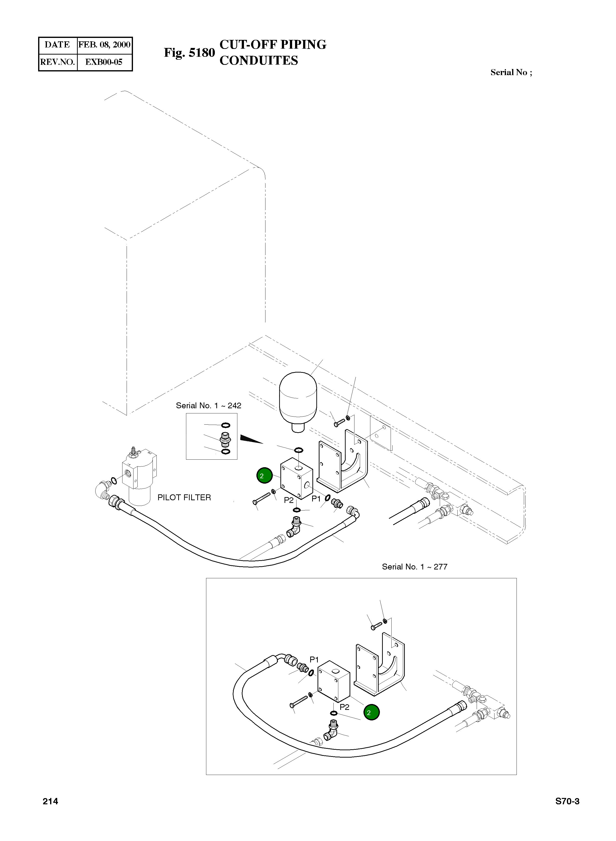 Блок автоматического выключателя 2420-9356 Komatsu