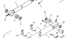 Втулка 707-56-10850 Komatsu