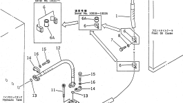 Шланг 07296-01410 Komatsu