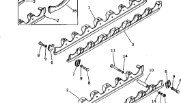Защитный кожух 196-30-12110 Komatsu