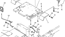 Кронштейн 262-54-51121 Komatsu