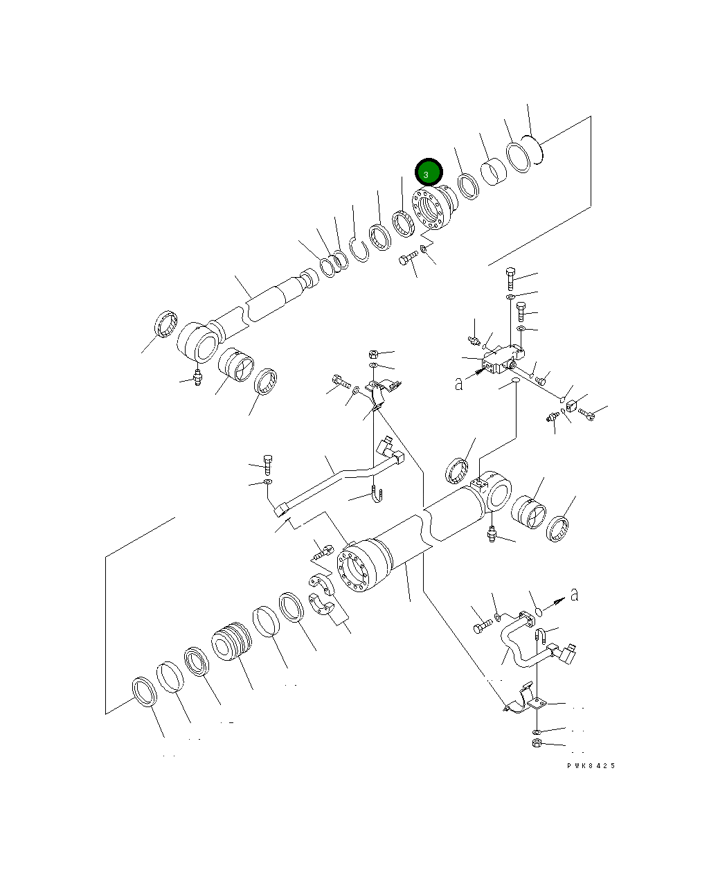 Головка 20G-63-K1590 Komatsu
