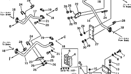 Шланг 569-61-45420 Komatsu