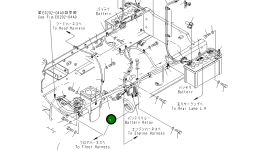 Жгут проводов 416-06-32343 Komatsu