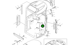 Заглушка YM172187-68871 Komatsu