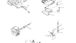 Золотник 845241012 Komatsu