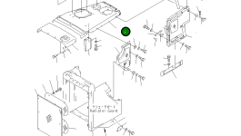 Капот 175-54-41510 Komatsu