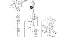 Вкладыш 20P-971-7260 Komatsu