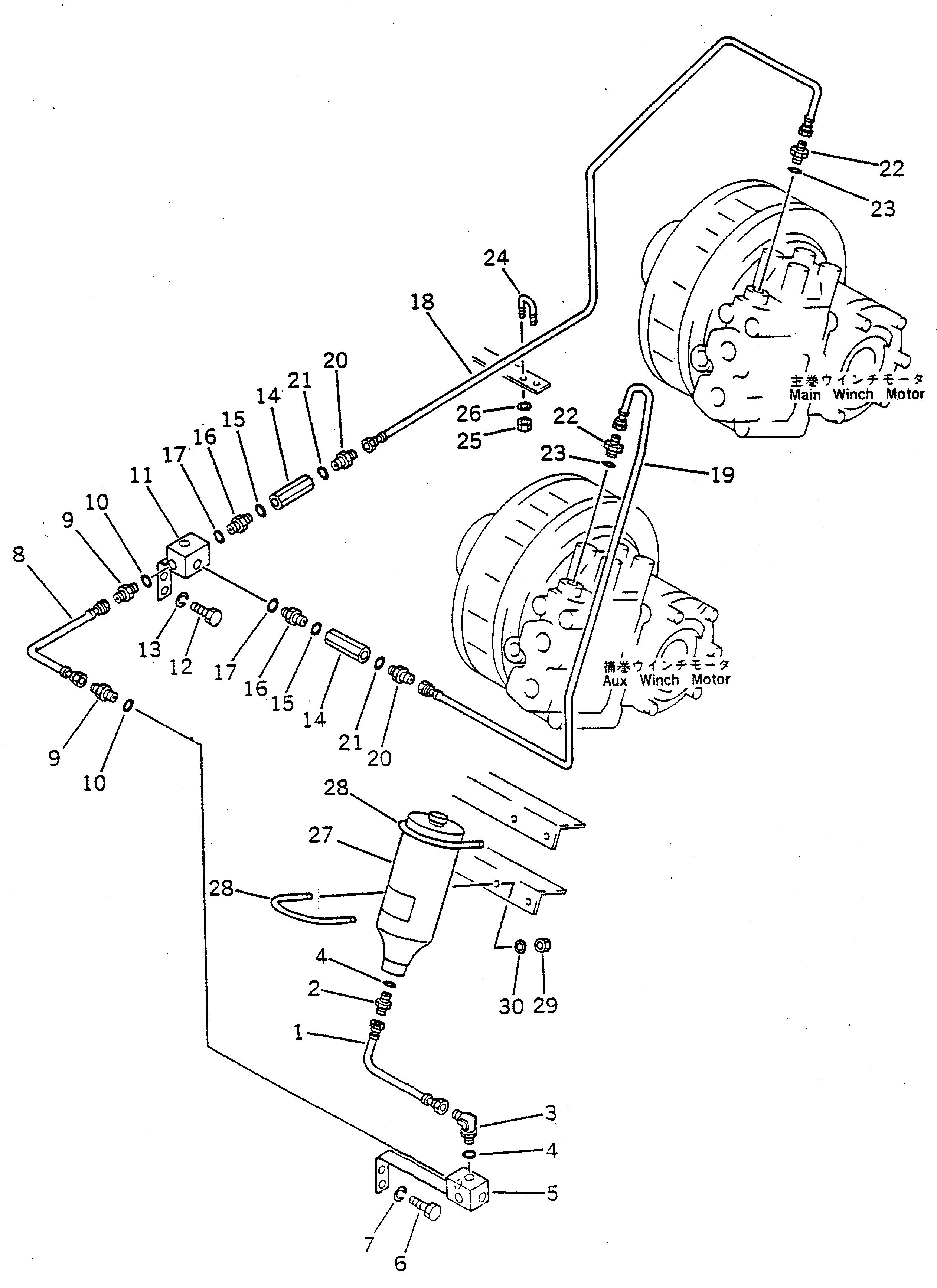 Блок 23S-61-13570 Komatsu