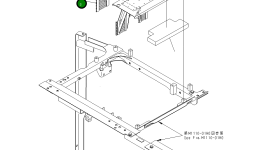 Защитный кожух 22U-03-27491 Komatsu