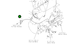 Жгут проводов 415-06-22340 Komatsu