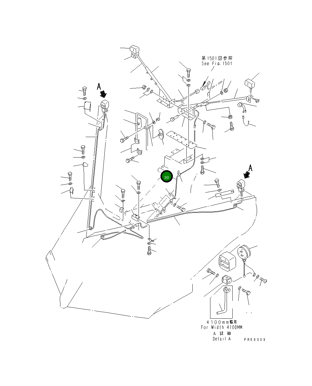 Кабель 234-806-9910 Komatsu