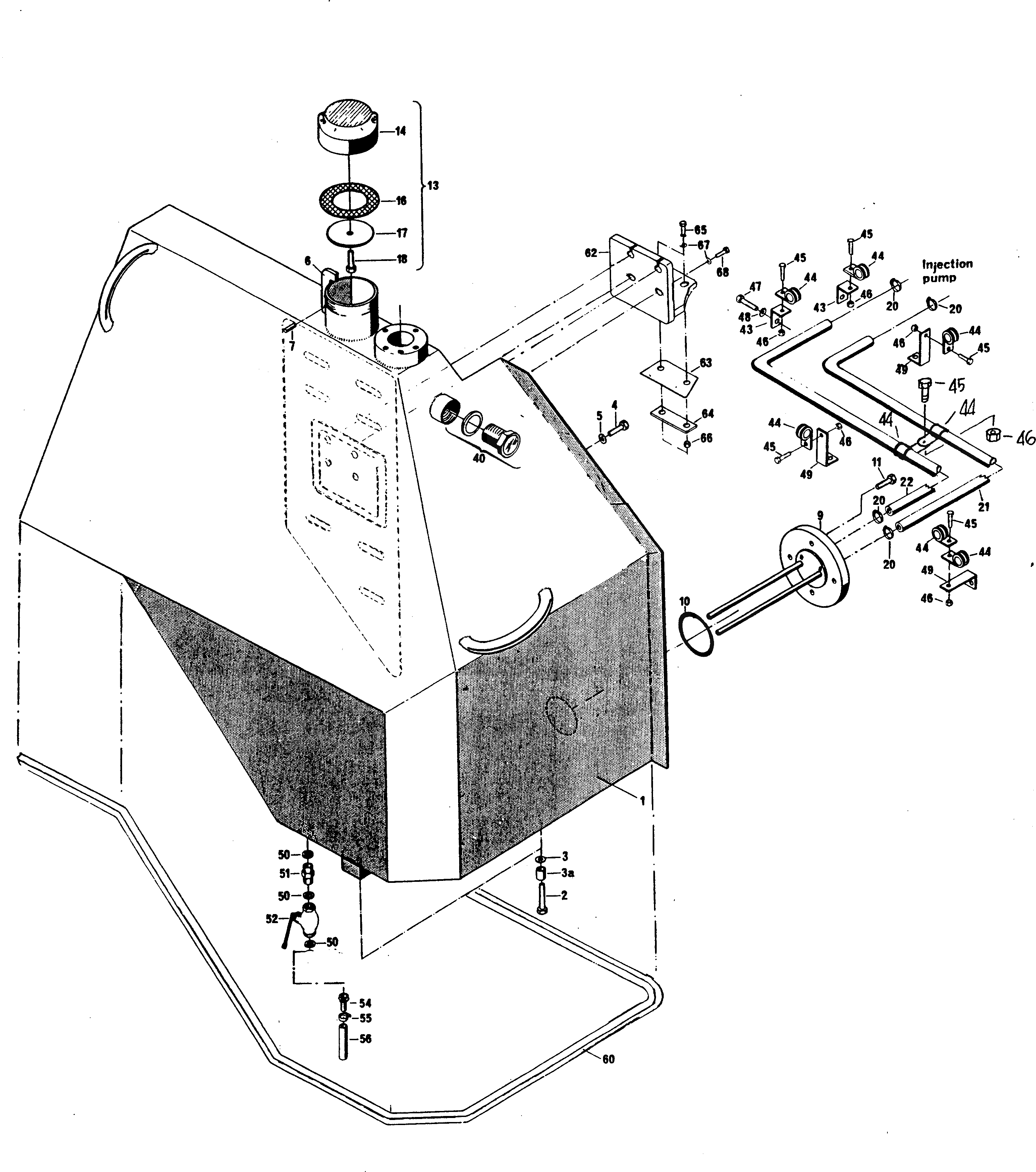 Трубка BW033608 Komatsu