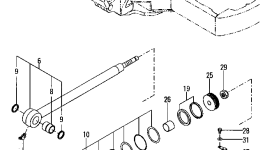 Втулка YM172187-72370 Komatsu