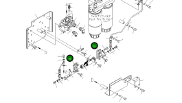 Блок 6245-71-5640 Komatsu