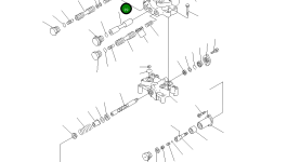 Золотник 700-62-23110 Komatsu
