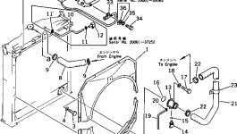 Шланг 205-03-71170 Komatsu
