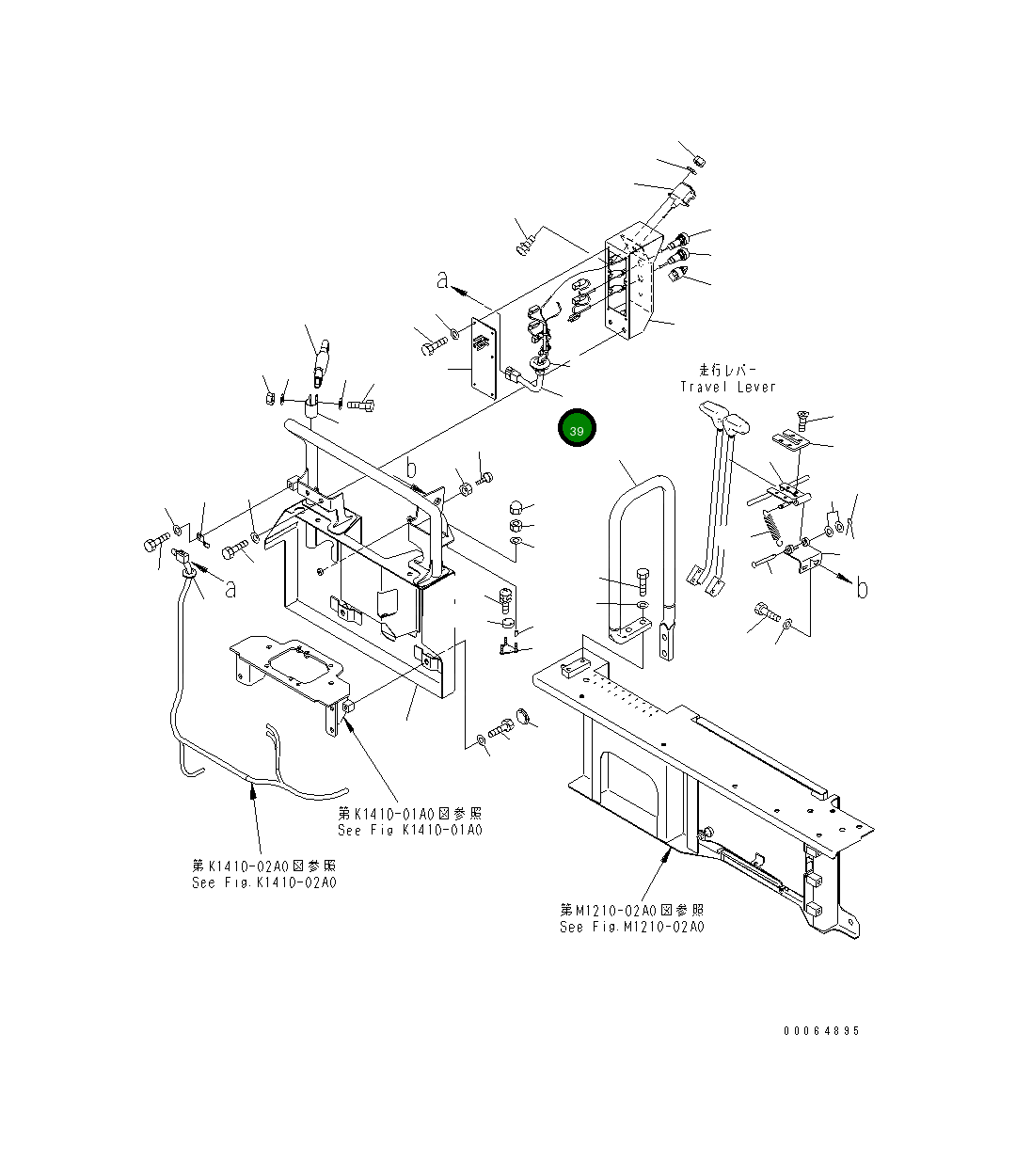 Жгут проводов 8234-06-1670 Komatsu