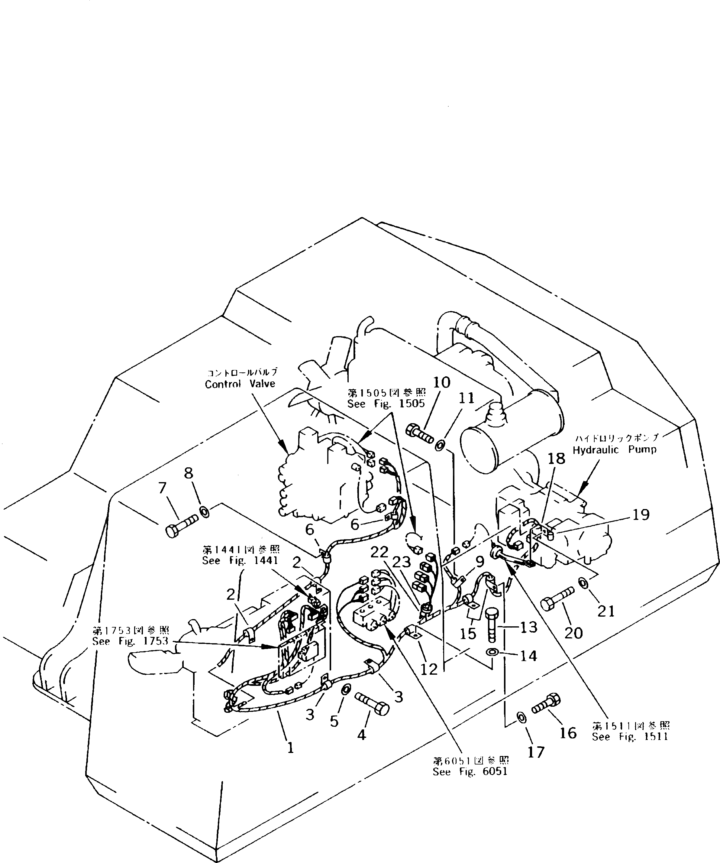 Жгут проводов 20Y-06-58221 Komatsu