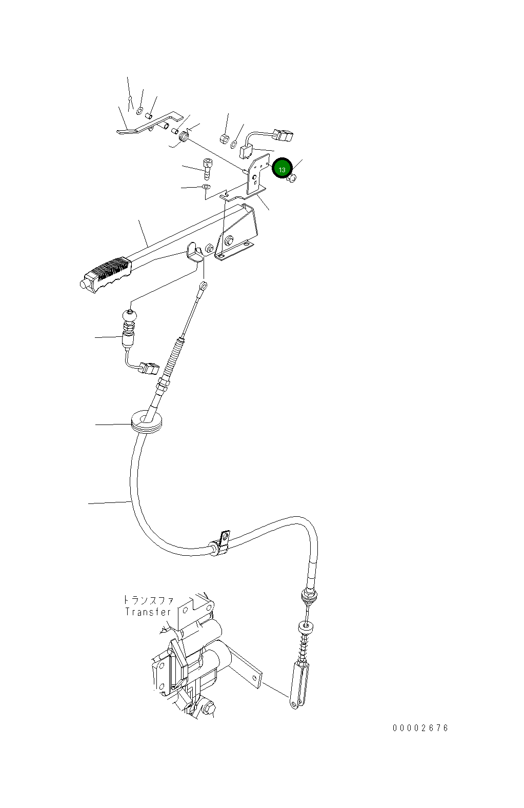 Выключатель 418-22-36220 Komatsu