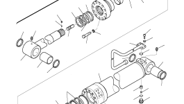 Головка блока цилиндров 707-27-95220 Komatsu