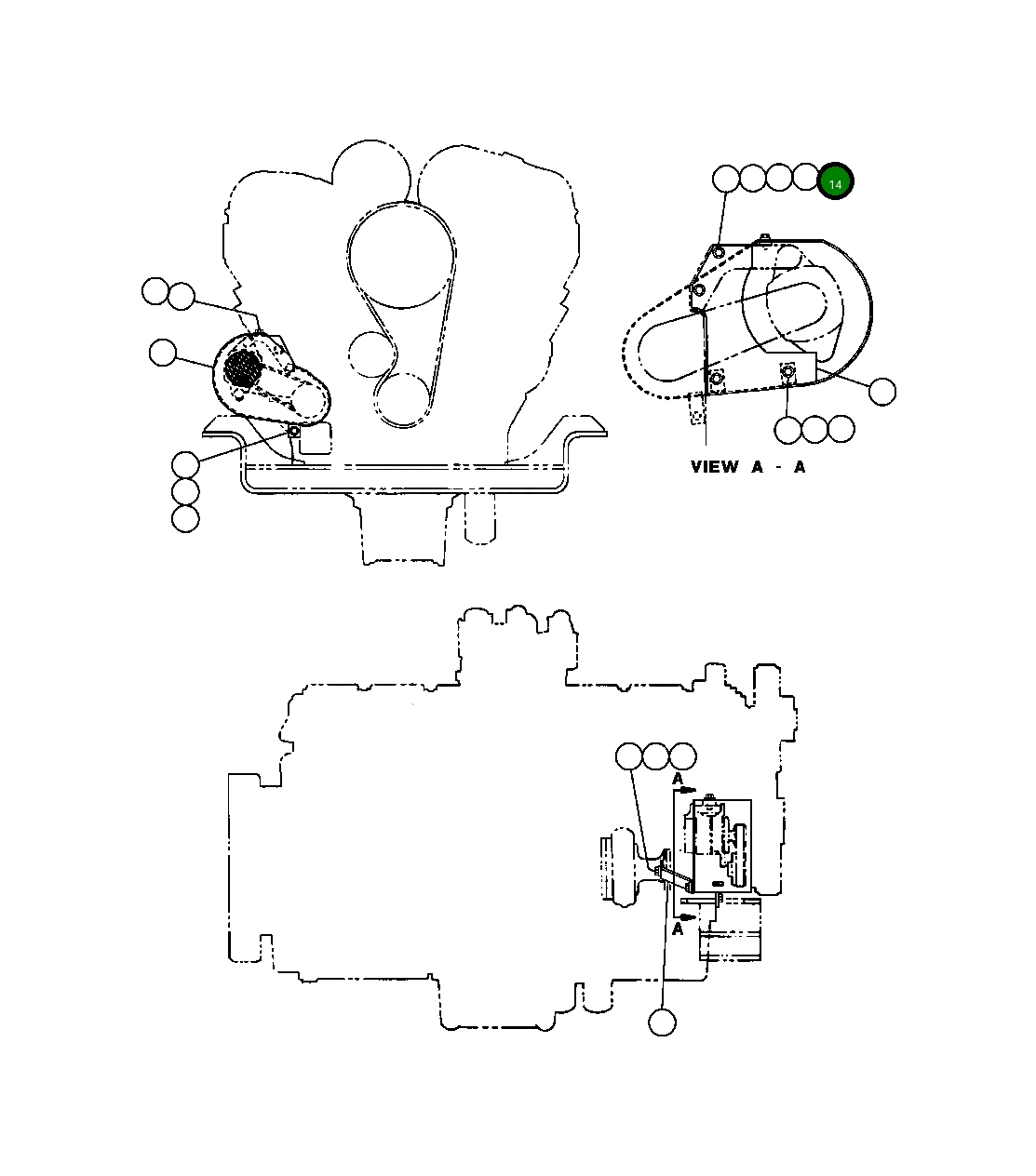 Генератор VJ2735 Komatsu