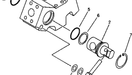 Блок 208-60-31710 Komatsu