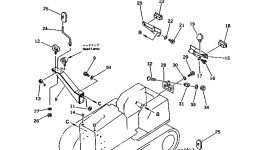 Стойка 103-B60-1160 Komatsu
