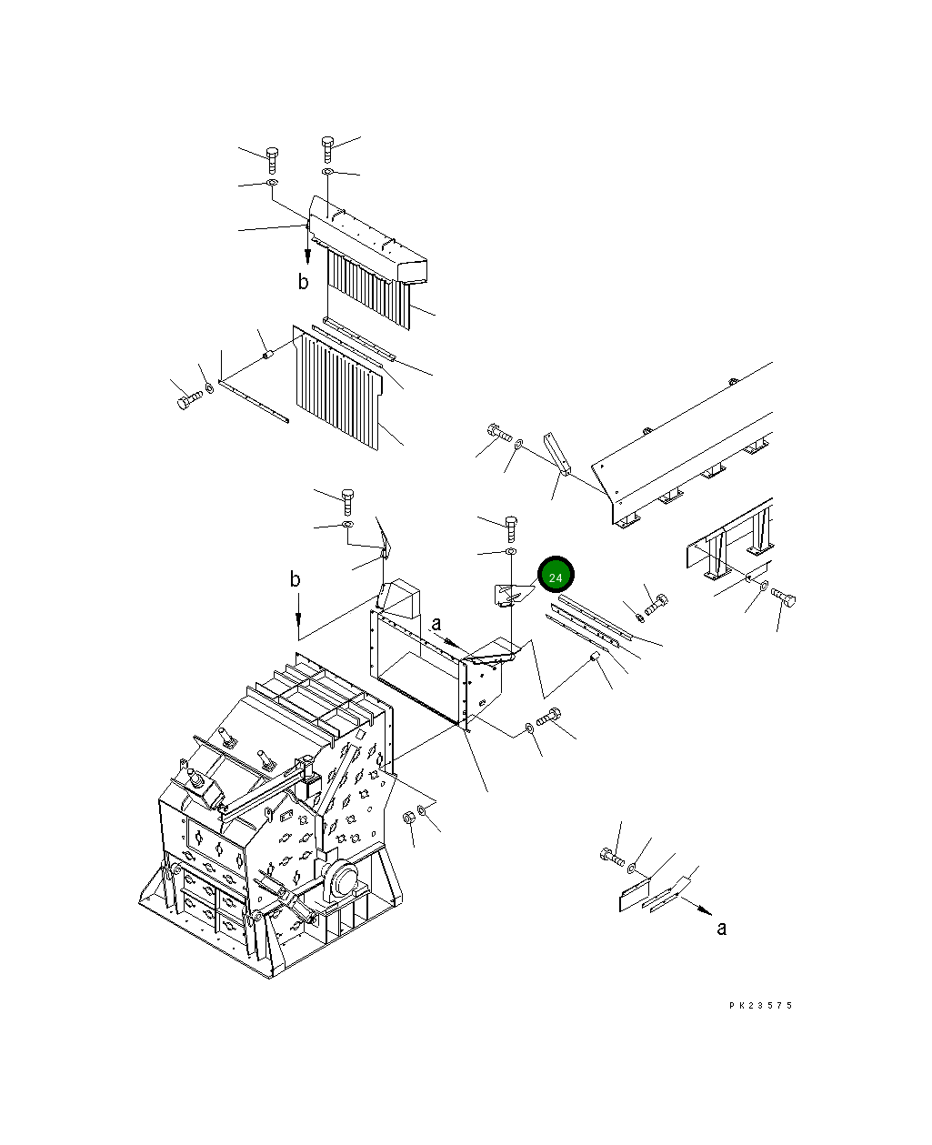 Индикатор 8233-70-1510 Komatsu