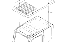 Защитный кожух 20Y-954-6122 Komatsu