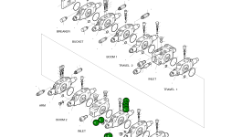 Блок в сборе – бульдозер 4-01-90395 Komatsu