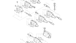 Блок в сборе (поворот стрелы) 07390-05800 Komatsu