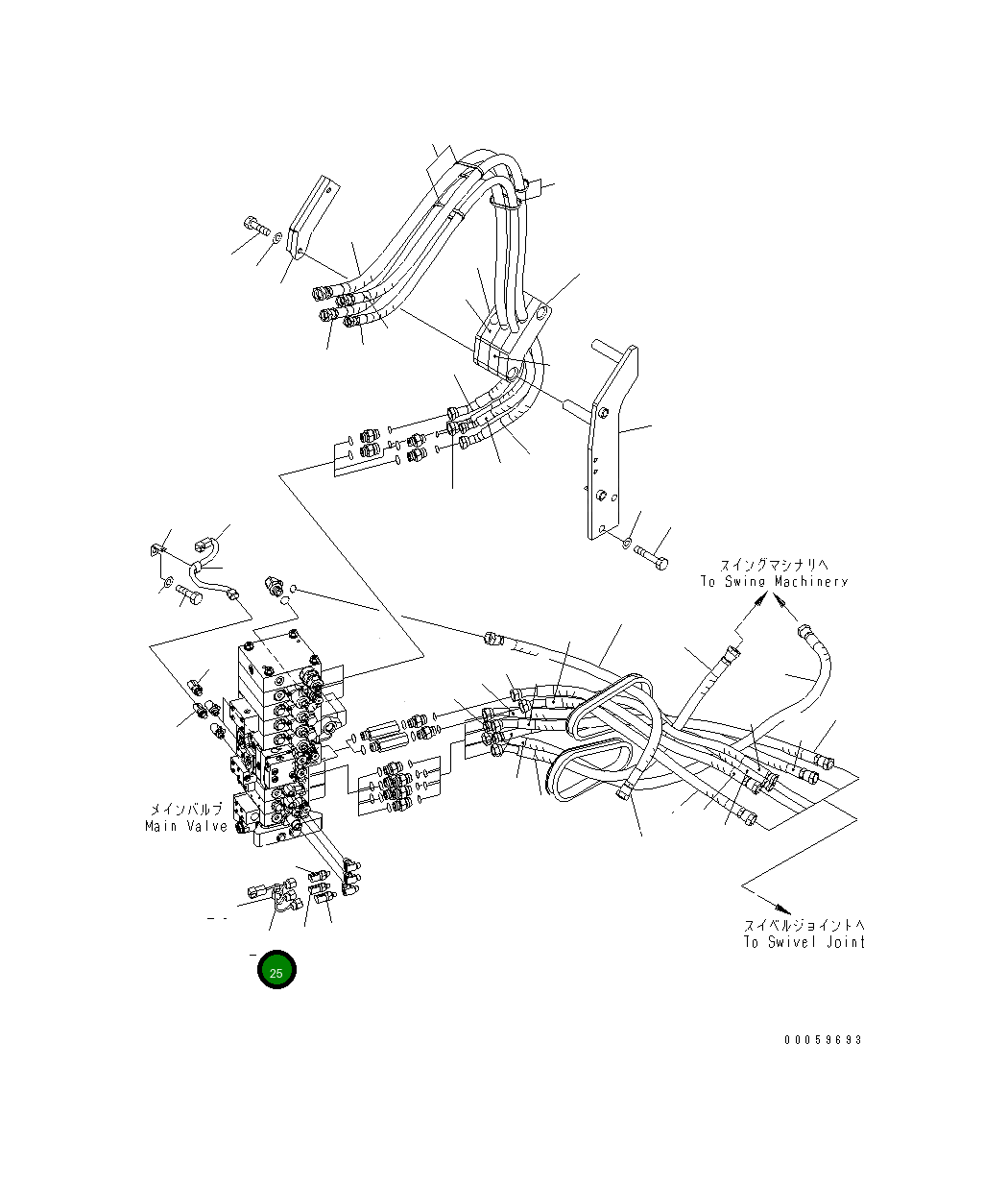 Жгут проводов 22B-06-21490 Komatsu
