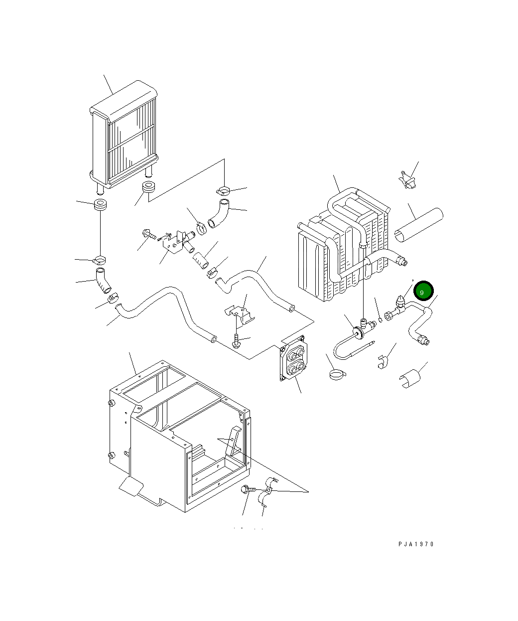 Выключатель ND443440-0030 Komatsu