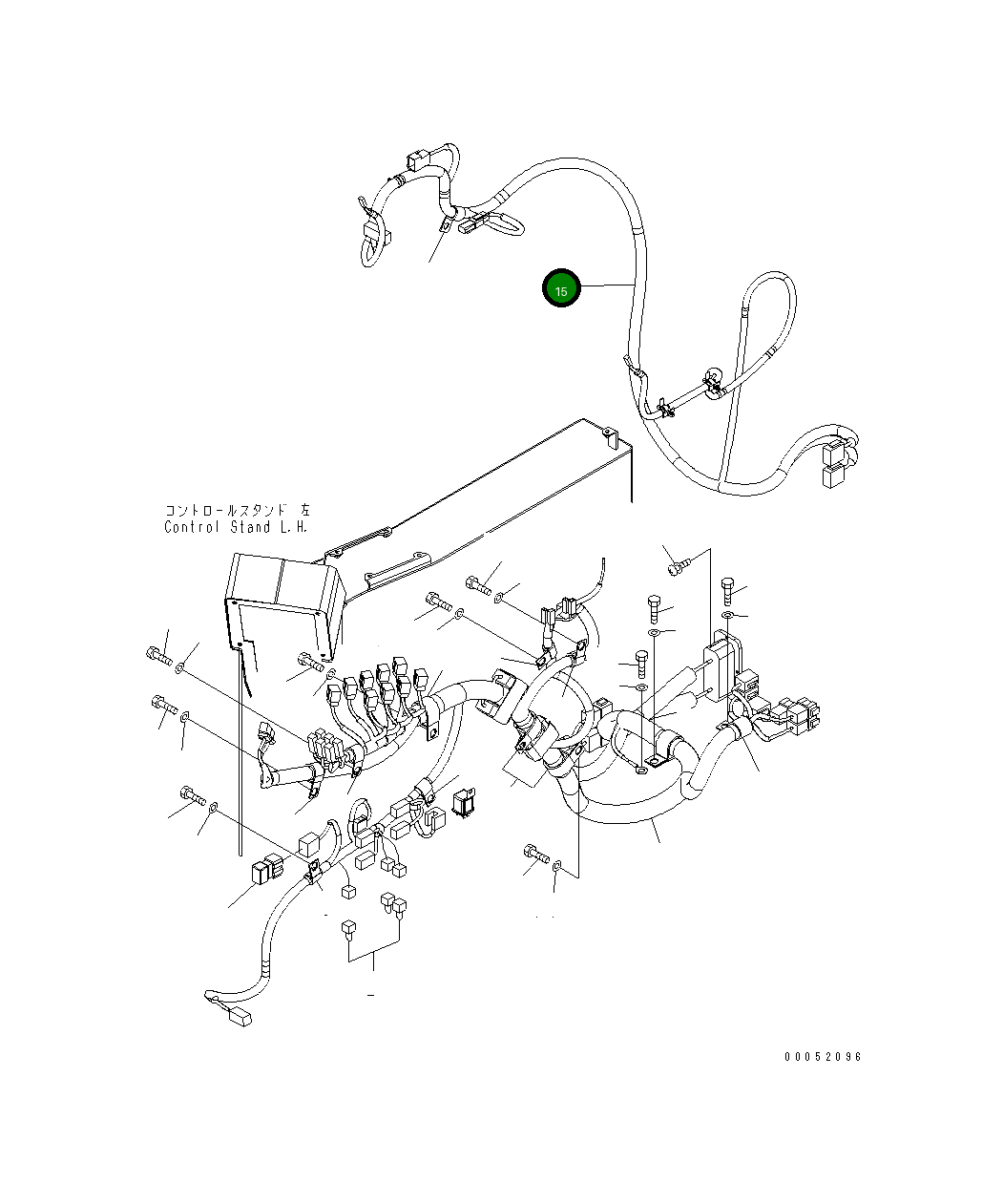 Жгут проводов 21T-06-34121 Komatsu