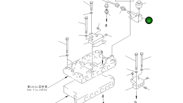 Блок 235-15-25870 Komatsu