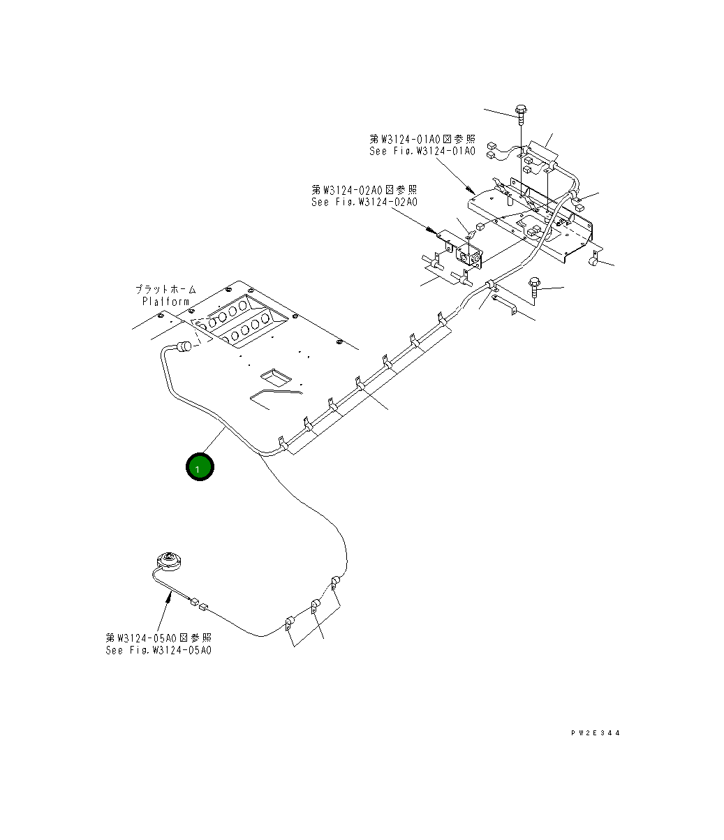 Жгут проводов 569-88-86311 Komatsu