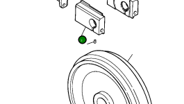 Блок наружного крепления 742 430 C1 Komatsu