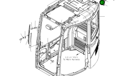 Жгут проводов 22B-54-17190 Komatsu