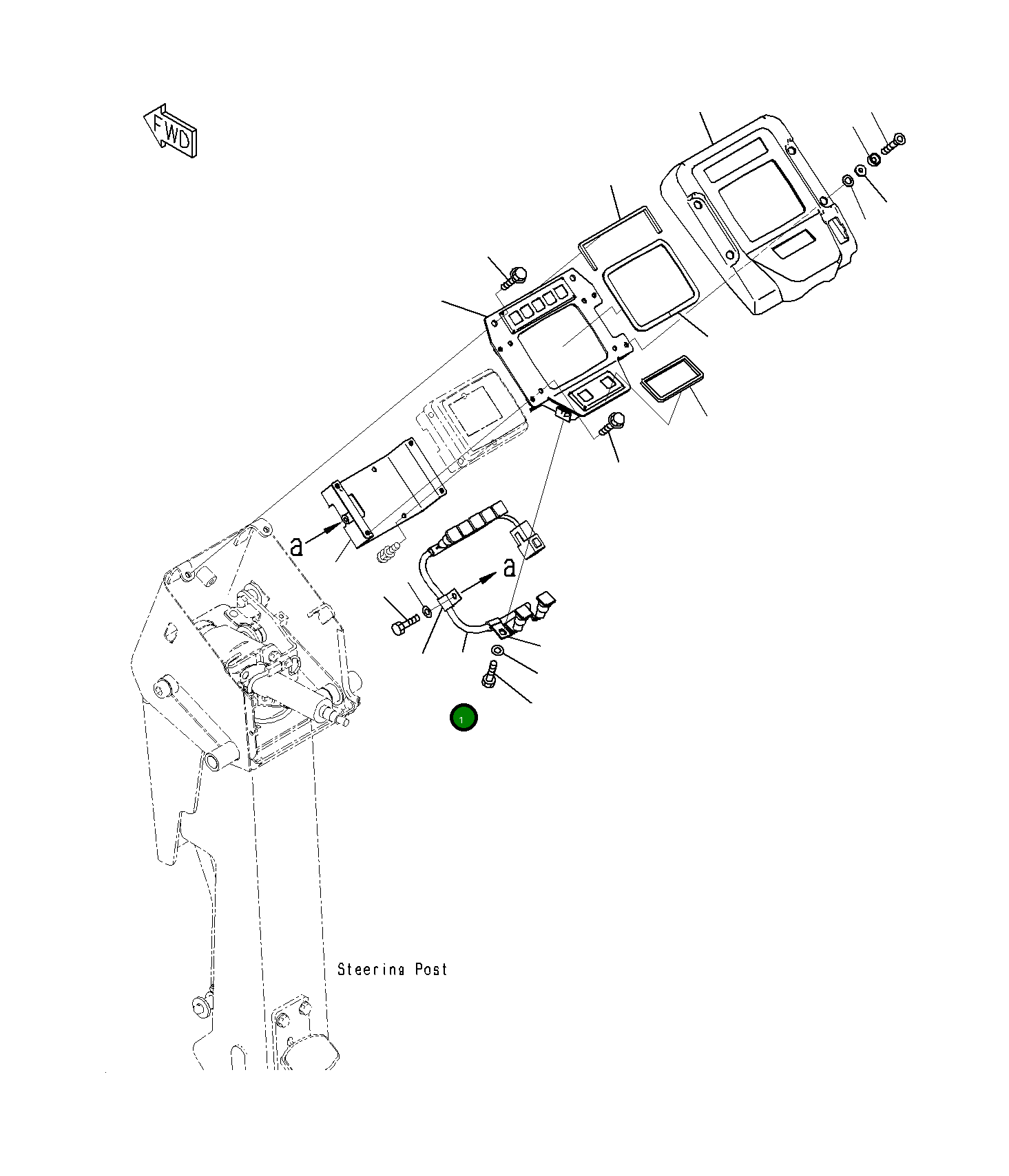 Жгут проводов 23H-06-12881 Komatsu