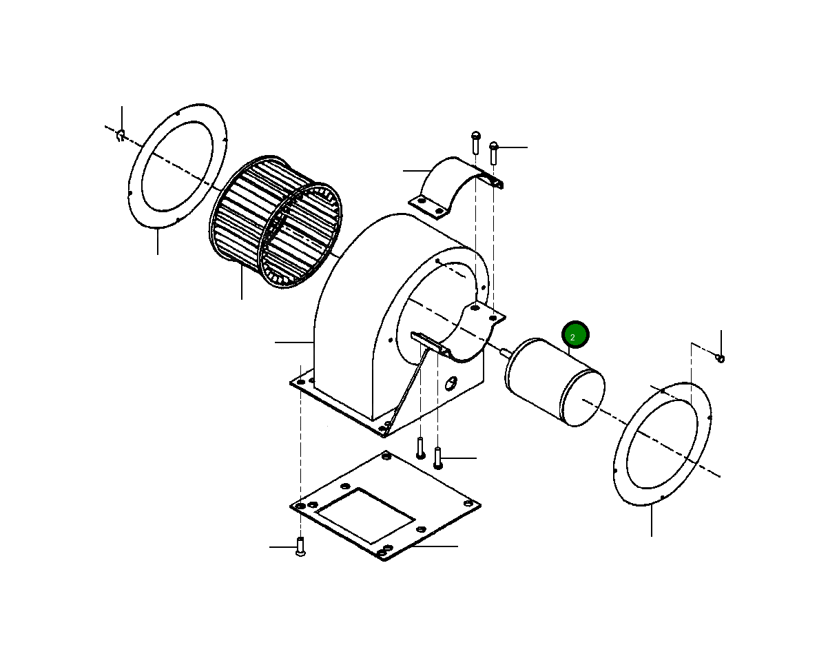 Двигатель 1431 234 H1 Komatsu