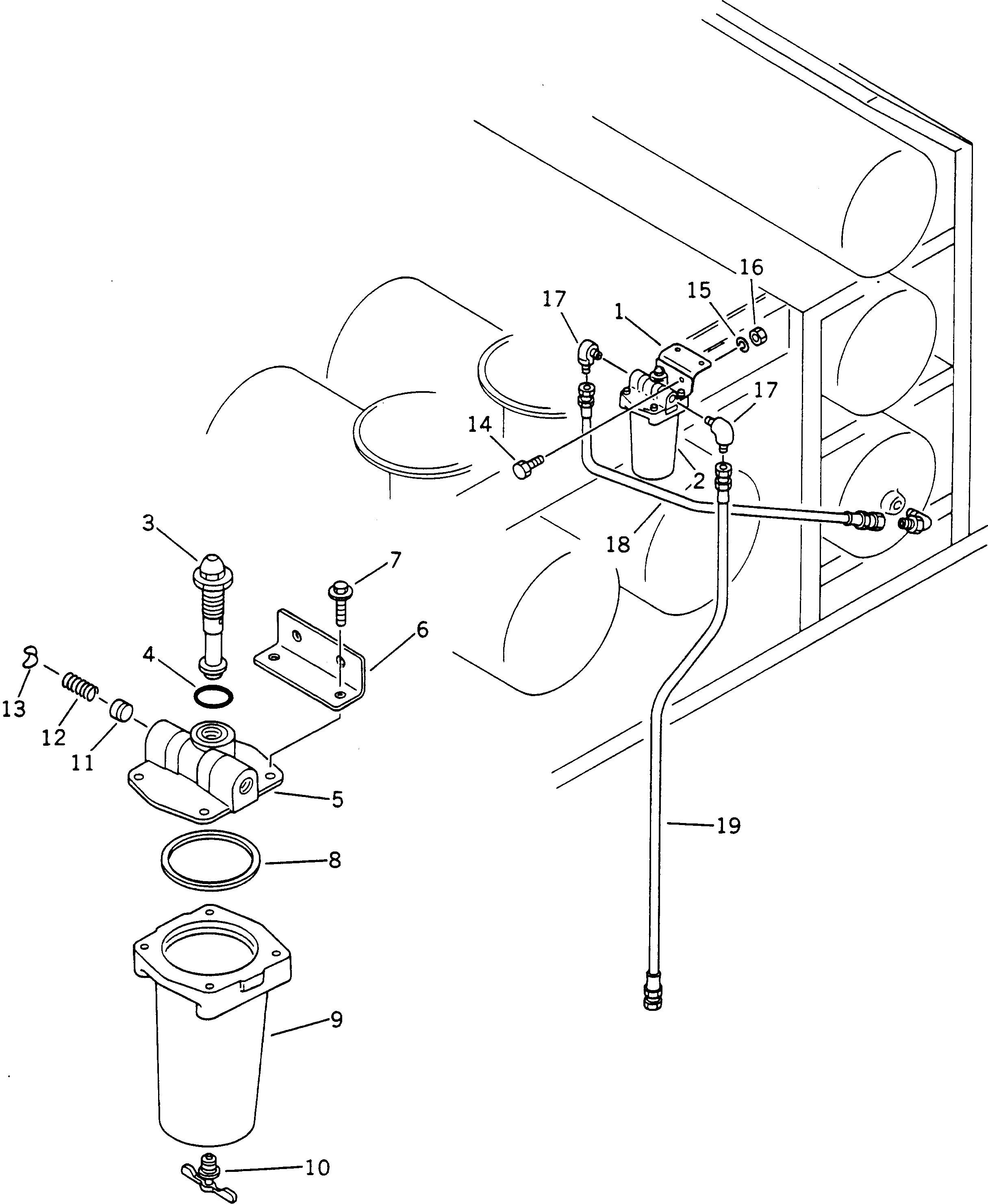 Кронштейн 568-92-11310 Komatsu