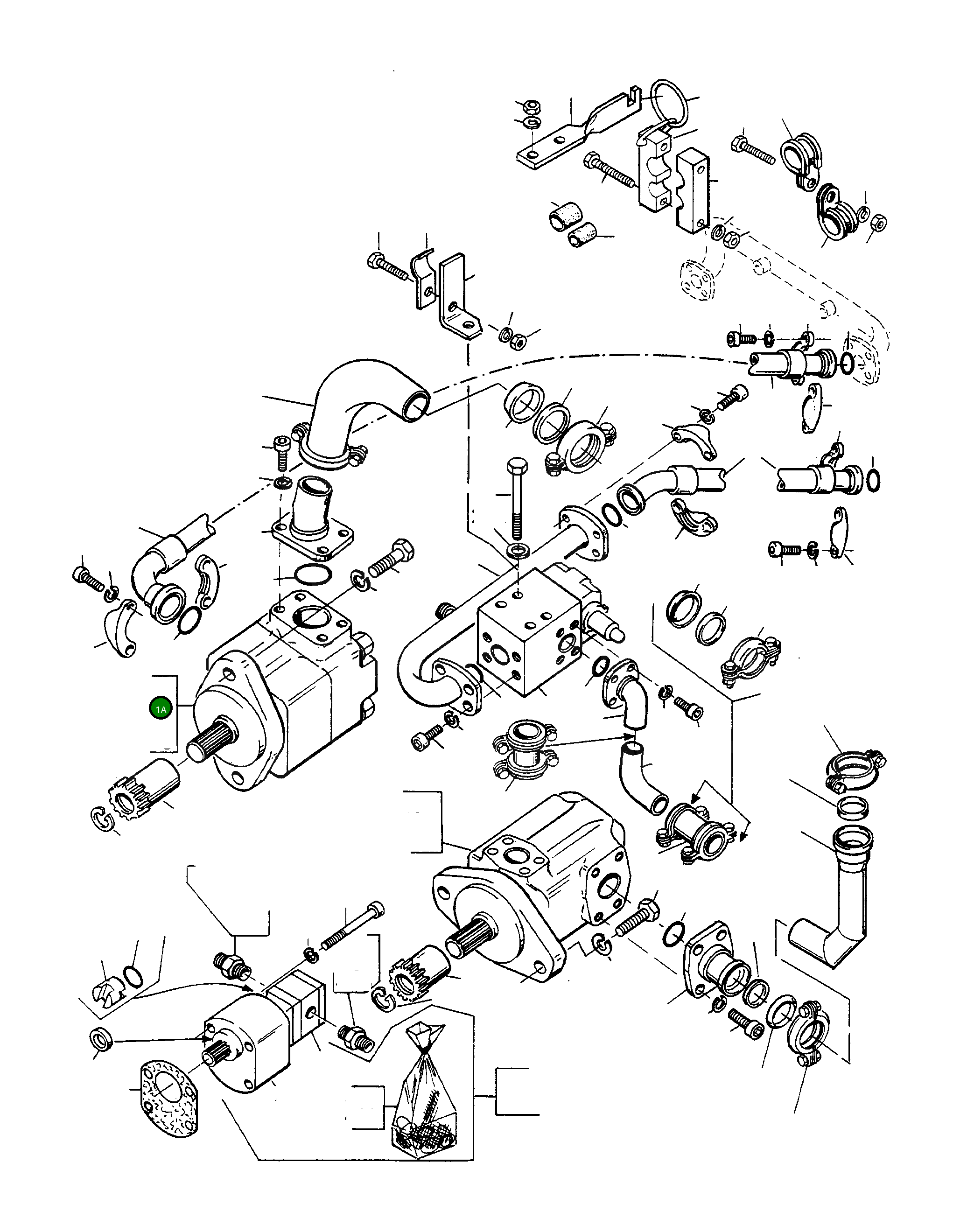 Вставка 3235549M91 Komatsu