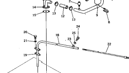 Трубка 198-49-13121 Komatsu