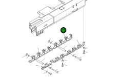 Защитный кожух 21N-30-32281 Komatsu