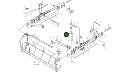 Замок 09257-01219 Komatsu