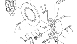 Диск 569-32-21120 Komatsu